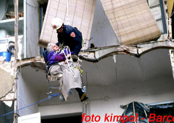 Explosión  carrer Comte de Borrell 111